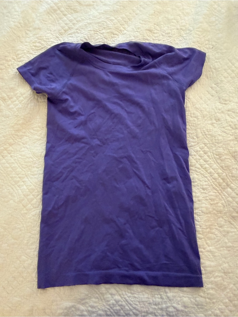 lululemon athletica Purple Short Sleeve Tee